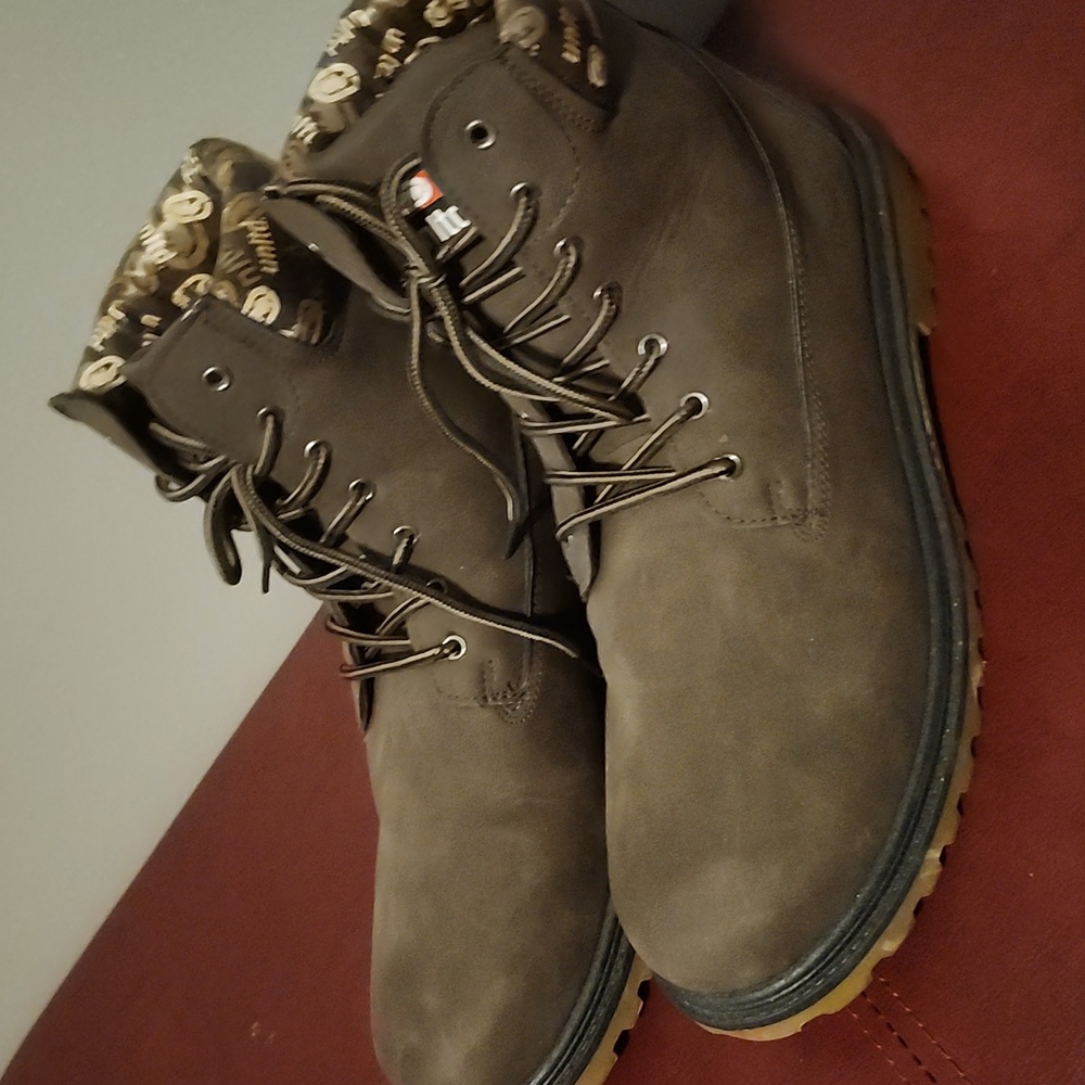 Echo Brown Leather Boots